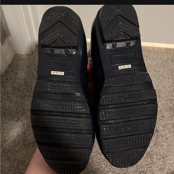 Blue hunter boots size 7 - Picture 3 of 8